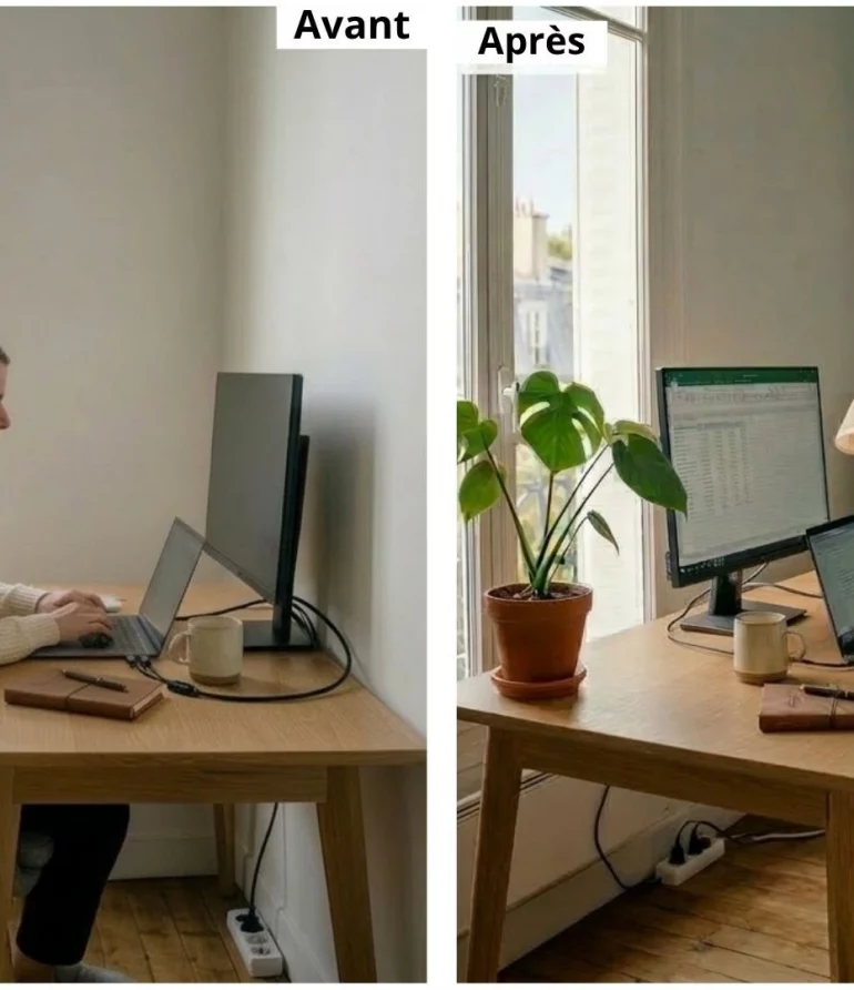 bureau décoration d'intérieur Manolia Décoration