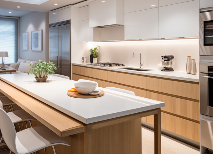 cuisine, visite conseil - lecture du lieu