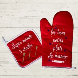 Gant et manique de cuisine - Bons petits plats de mamie