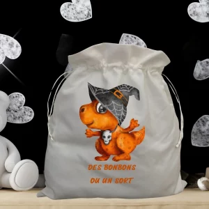 sac à doudou Halloween dino