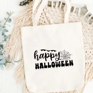 tote bag en coton personnalisable chauve souris