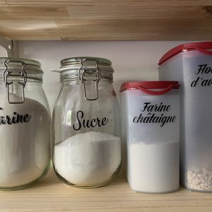 étiquettes d'organisation personnalisées par lot de 10