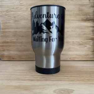mug thermos personnalisable bouquet fleurs