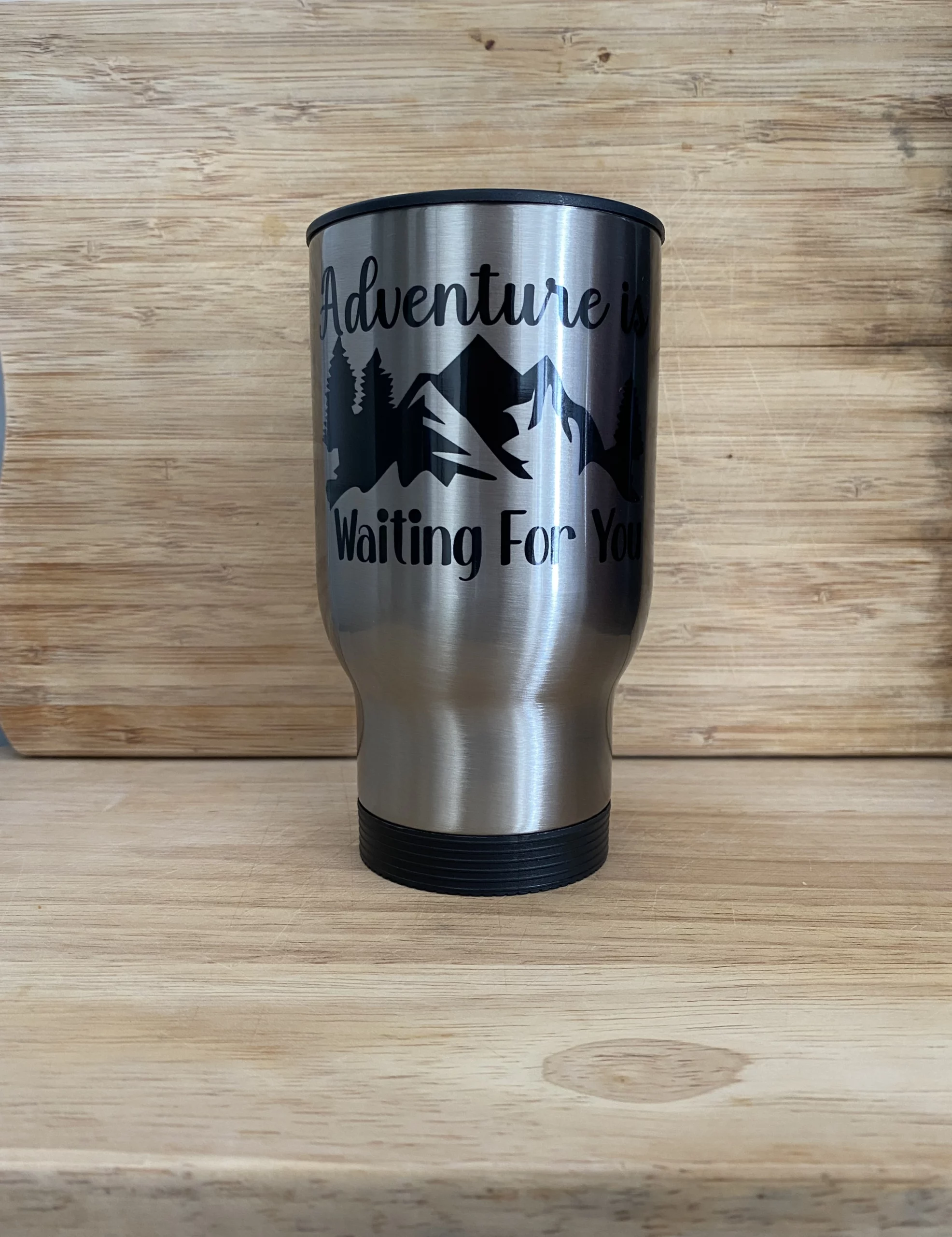 mug thermos personnalisable bouquet fleurs
