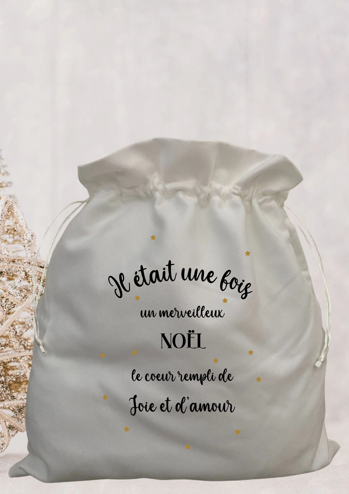 Sac à cordons - Noël – Image 4
