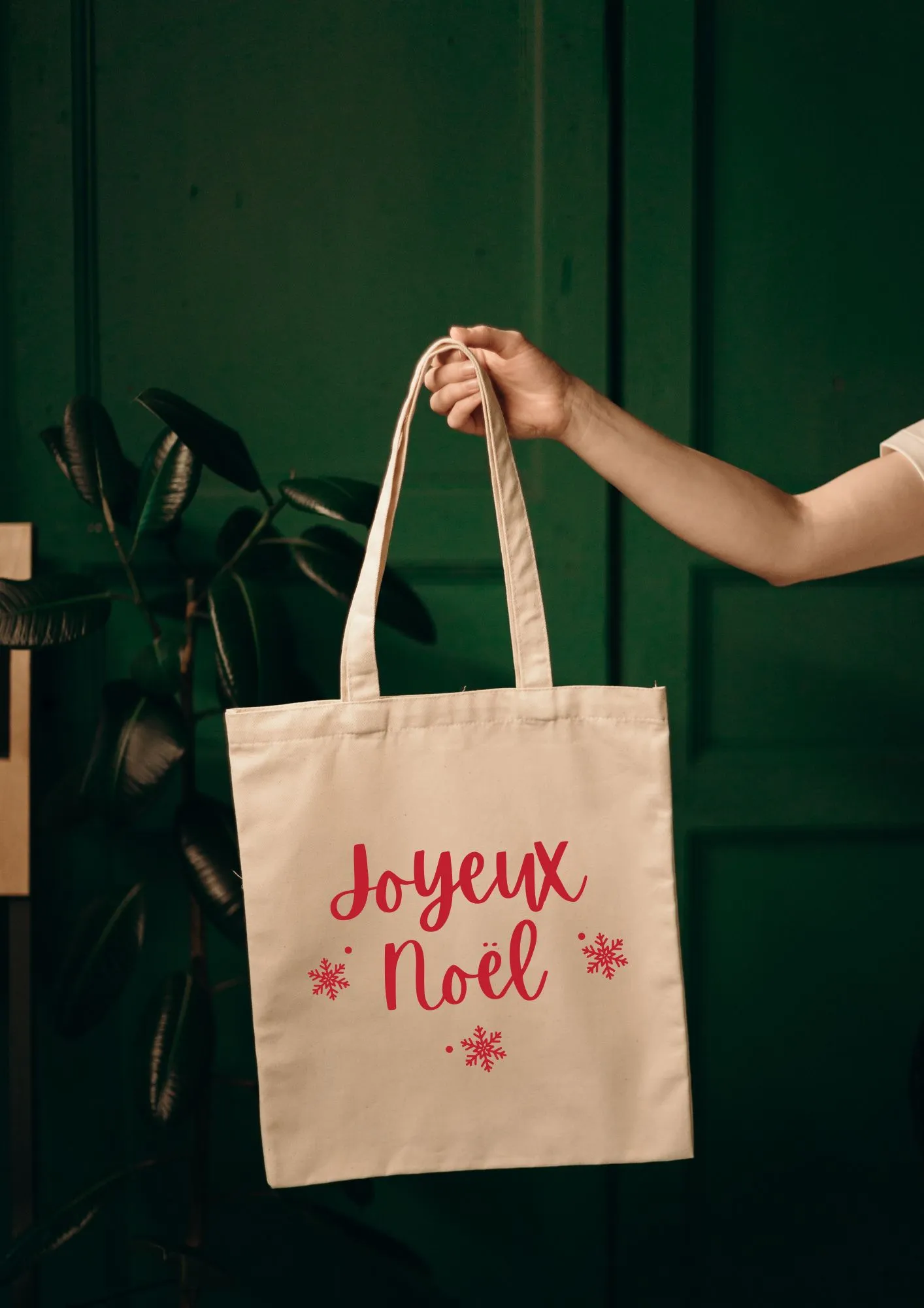 Tote bag personnalisé - Noël – Image 3