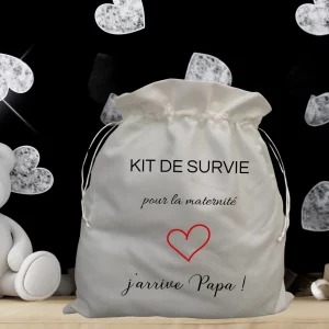 sac à doudou personnalisé kit de maternité