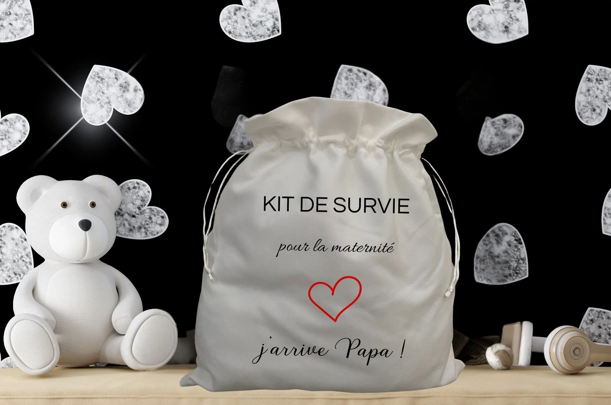 sac à doudou personnalisé kit de maternité