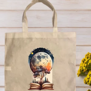 sac cabas lune sortie du livre
