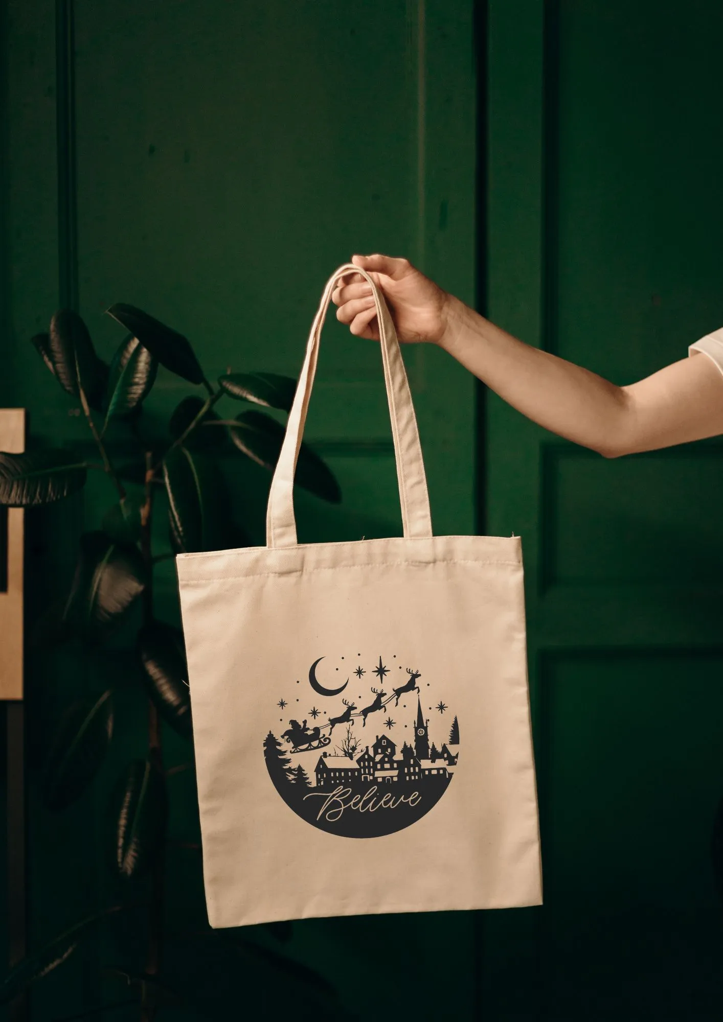 Tote bag personnalisé - Noël – Image 5