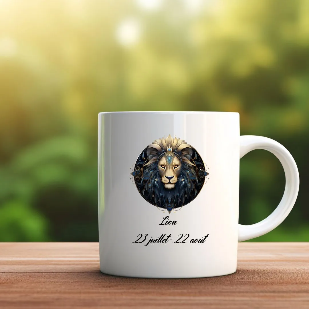 mug céramique signes du zodiaque : balance, bélier, scorpion, ...