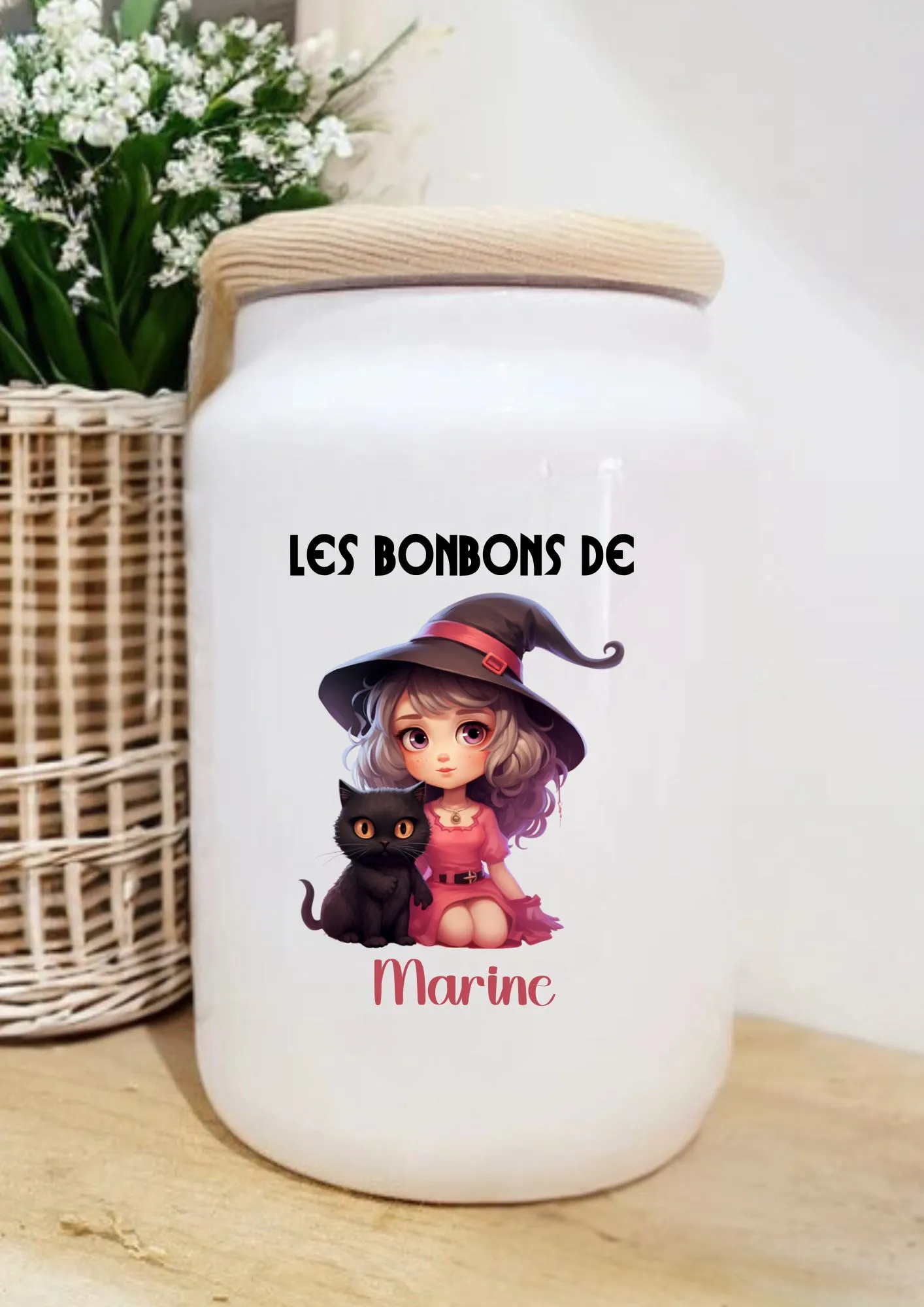 Pot à biscuits personnalisable - Halloween – Image 3