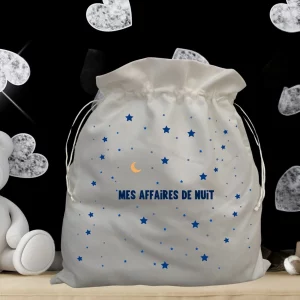 sac à doudou mes affaires de nuit