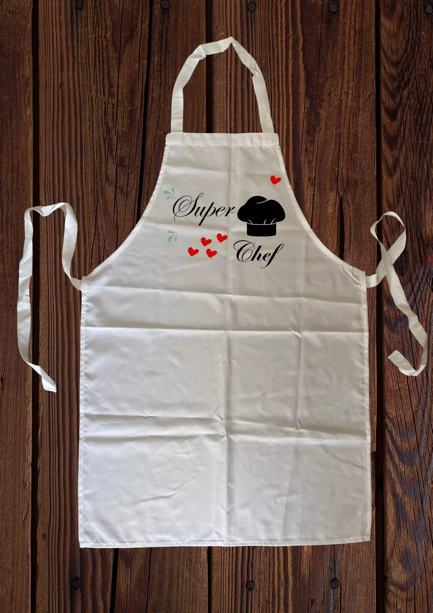 tablier de cuisine super chef
