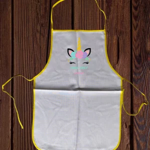 tablier enfant sous chef licorne