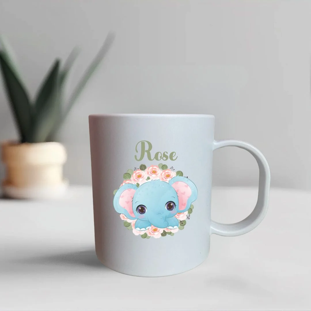 mug enfant personnalisable incassable éléphant