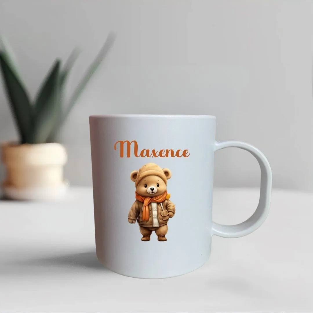 mug enfant personnalisable incassable