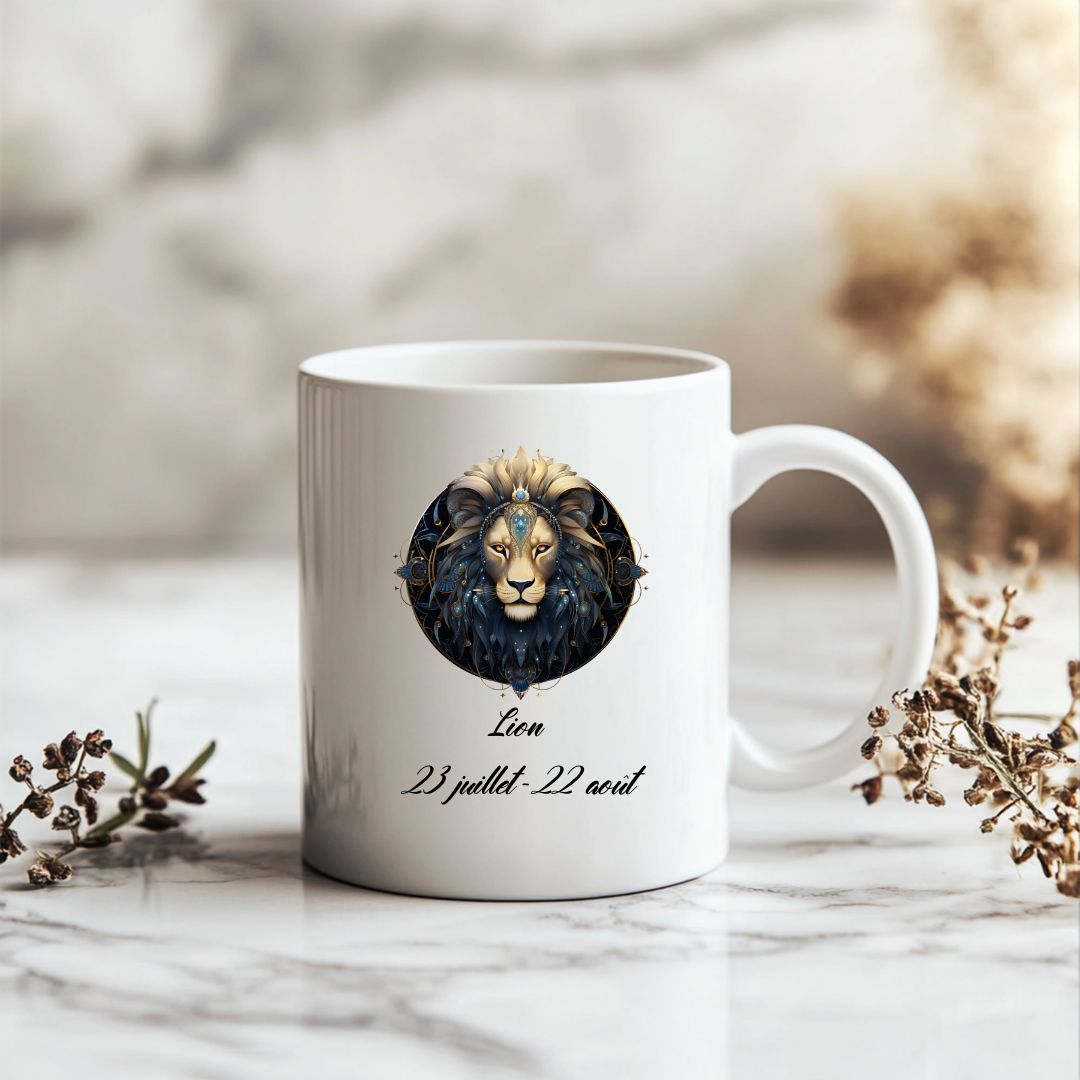 mug céramique signes du zodiaque : balance, bélier, scorpion, ...
