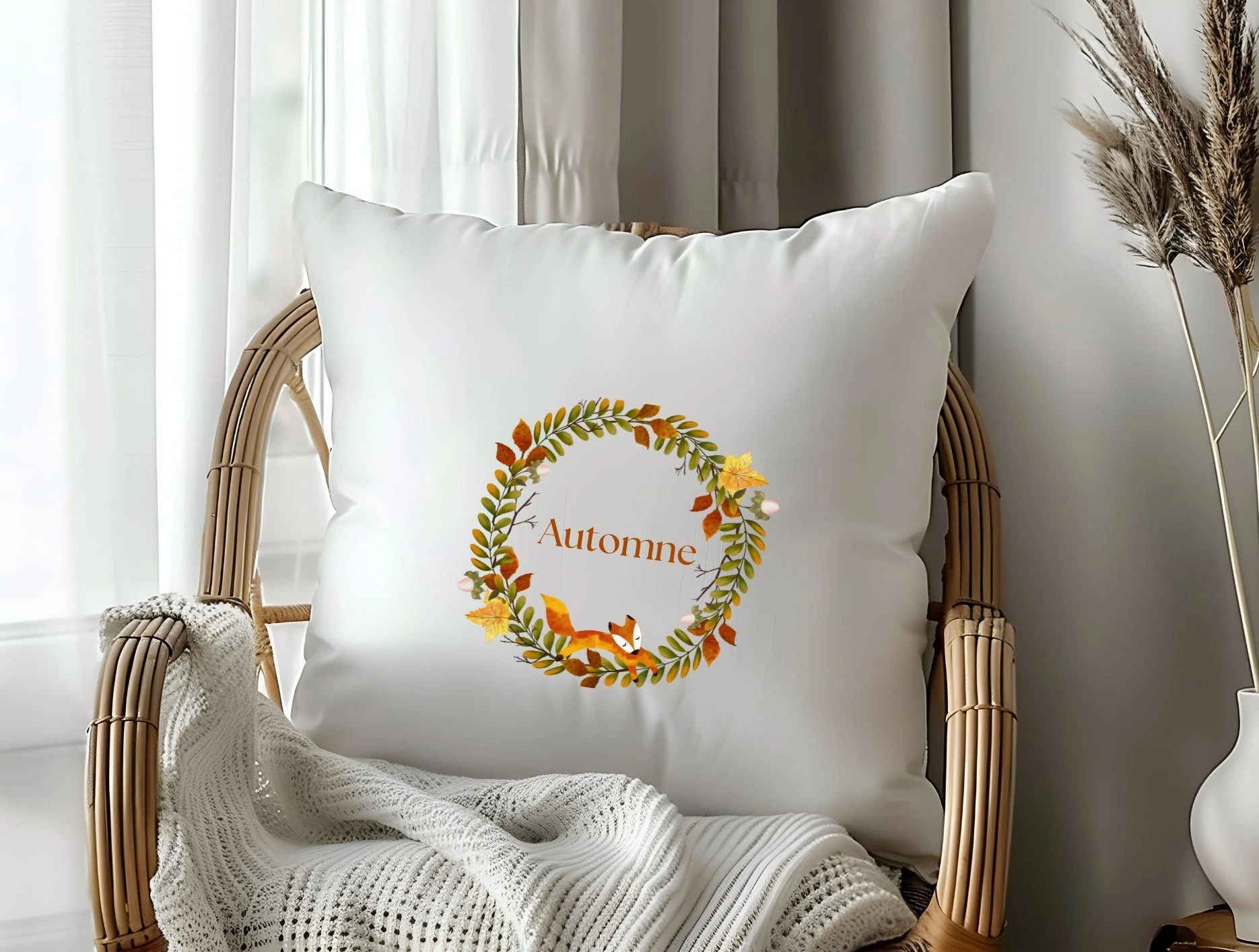 Housse de coussin - Automne – Image 4