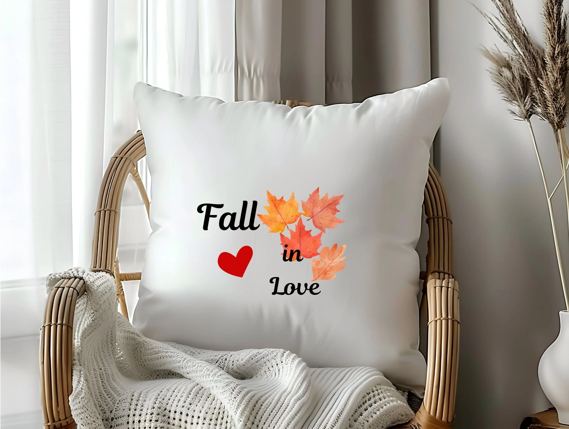 Housse de coussin - Automne – Image 5