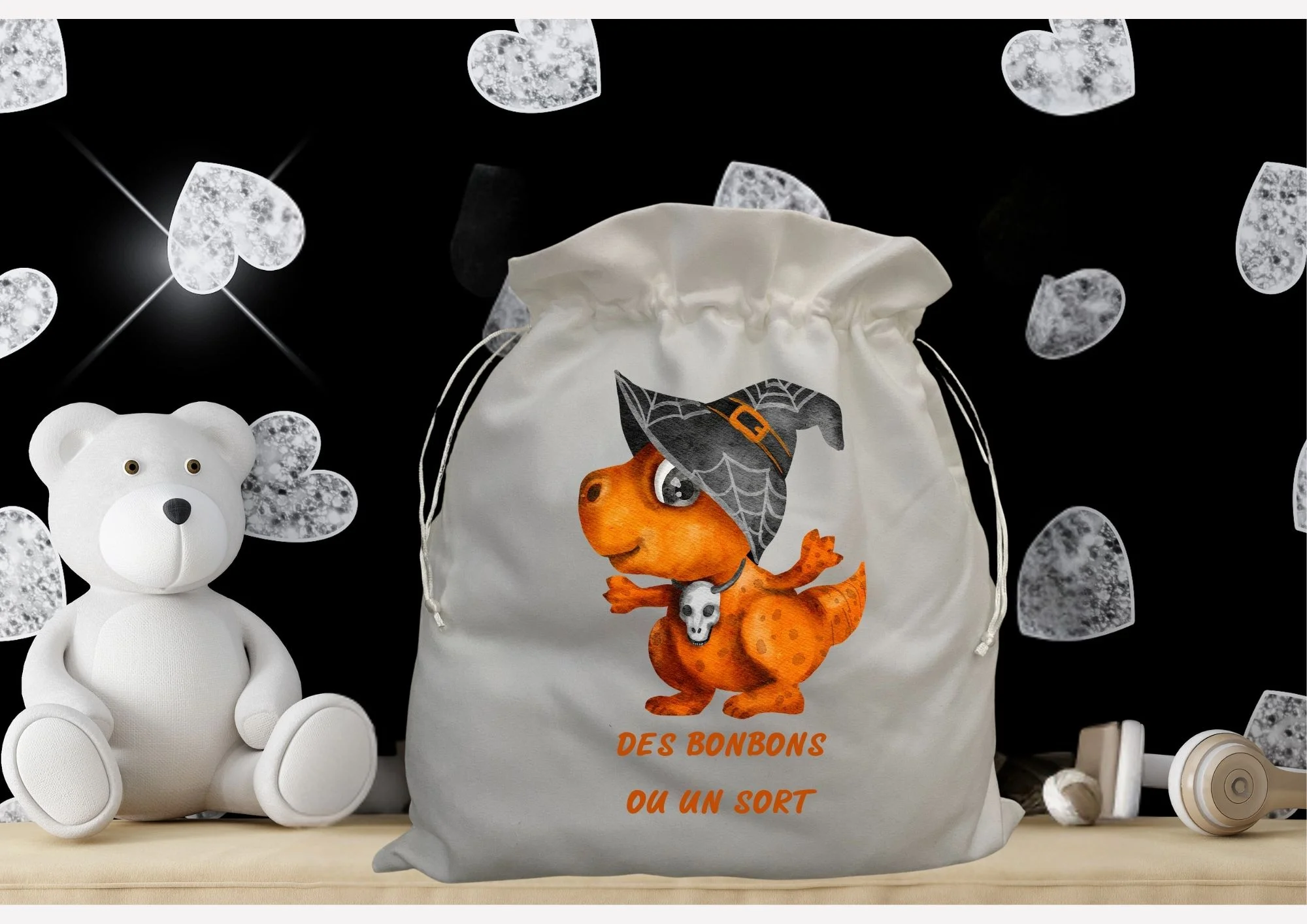 sac cordon halloween