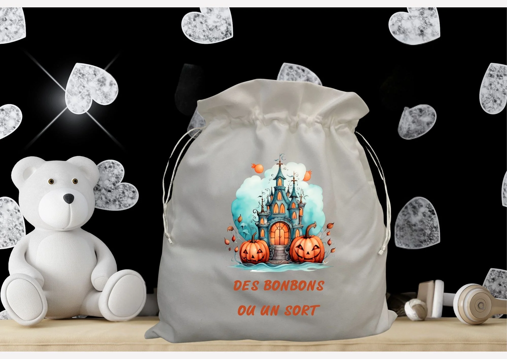 sac cordon halloween