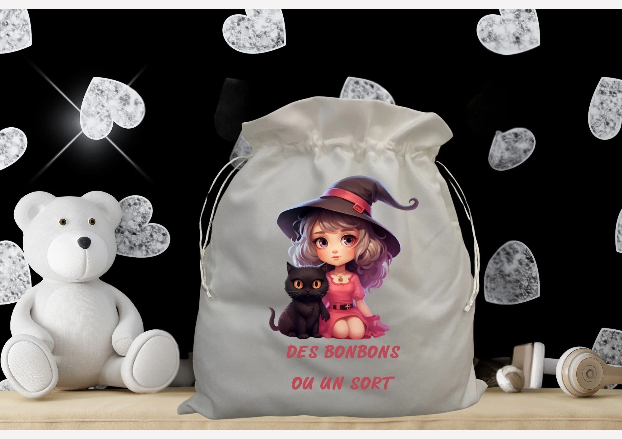 sac cordon halloween