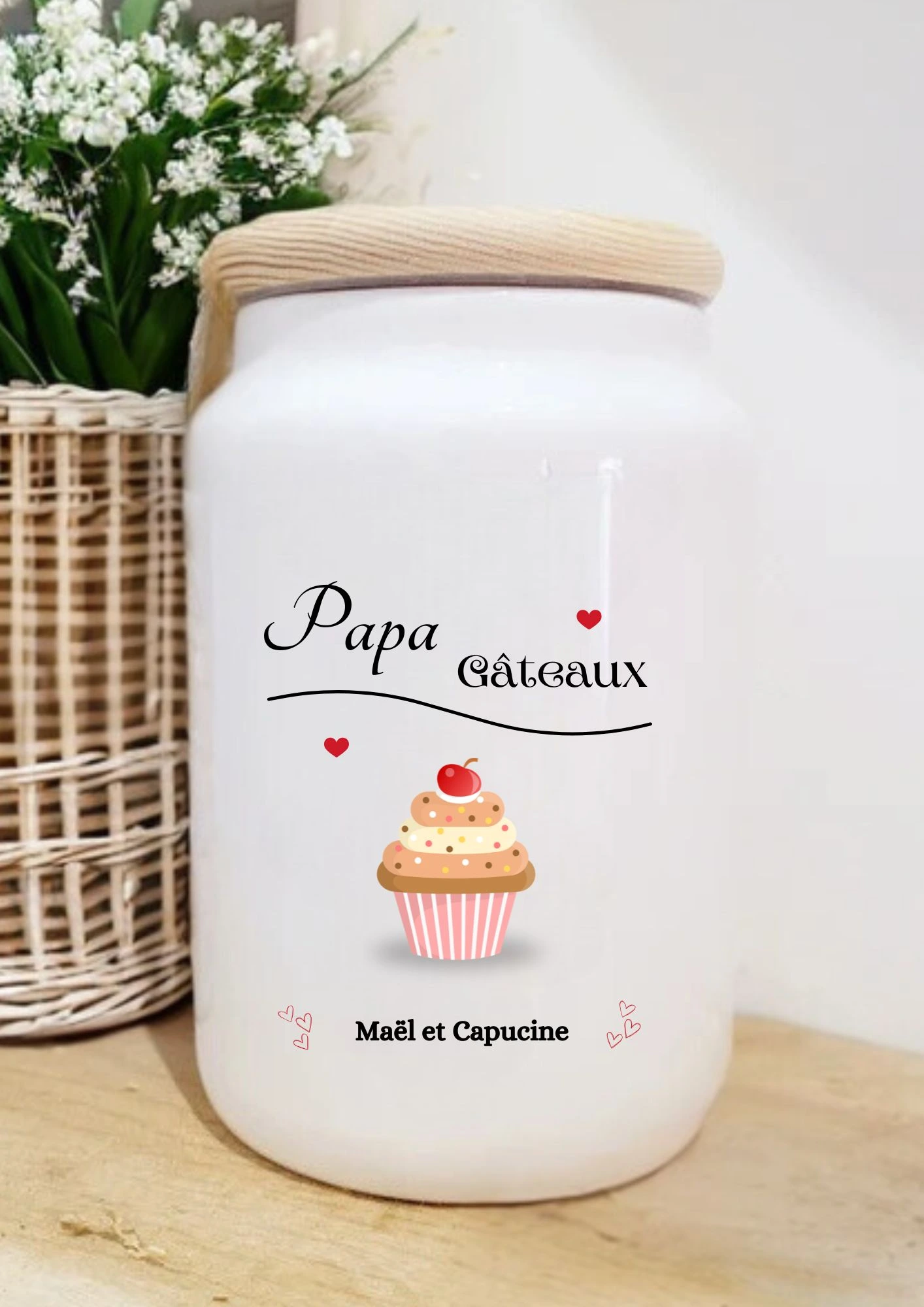 pot à biscuits papa gateaux