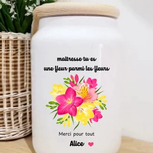 pot à biscuits maitresse