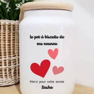 pot à biscuits nounou