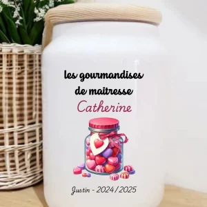 pot à biscuits gourmandises