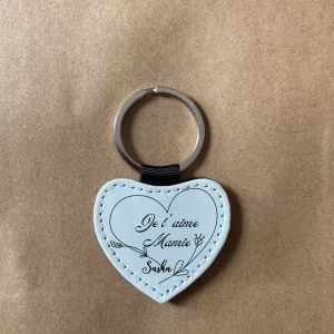 porte clé en cuir synthétique meilleure mamie