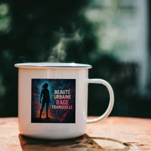 mug émaillé urban magic rage tranquille