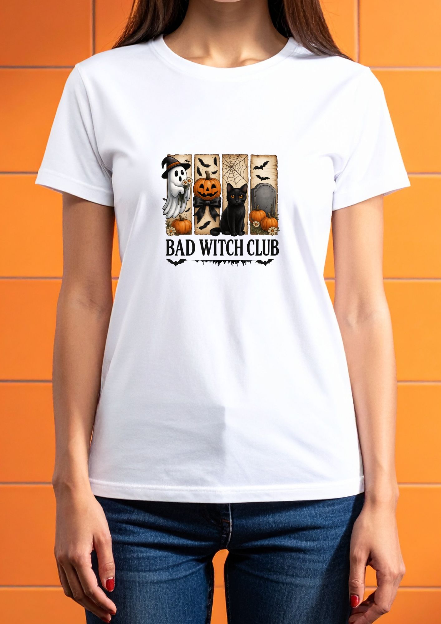 t-shirt femme Halloween