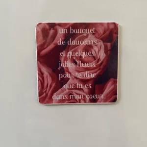 aimant carré personnalisé