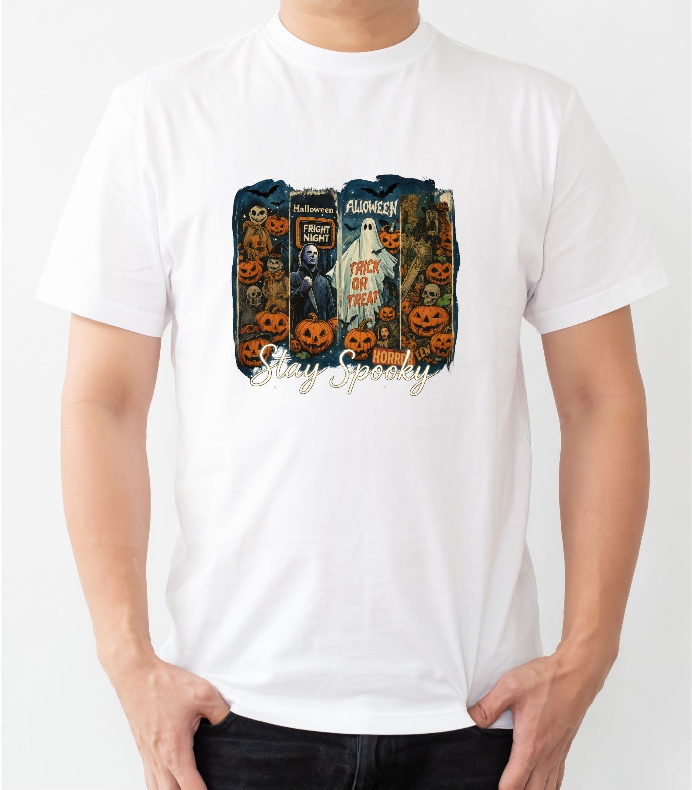 t-shirt homme Halloween