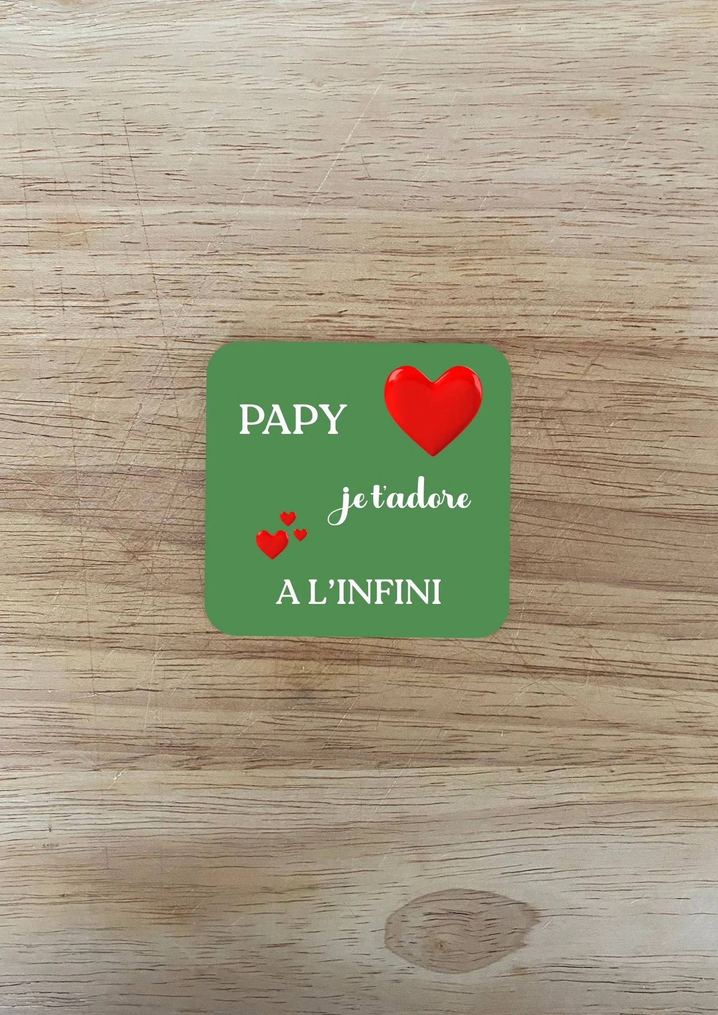 aimant carré pour frigo, bureau