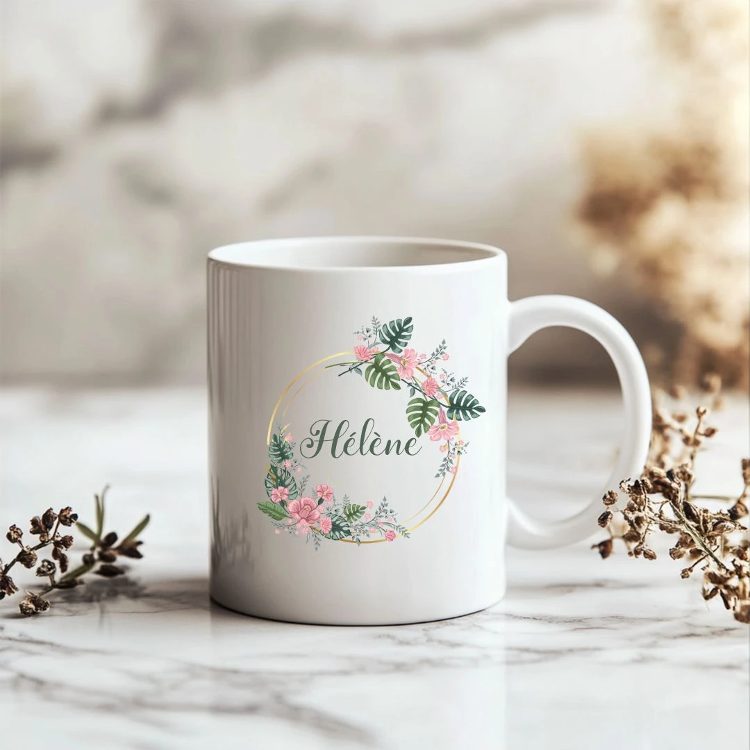 mug personnalisable prénom