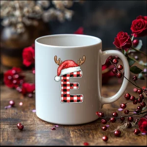 mug lettre noel