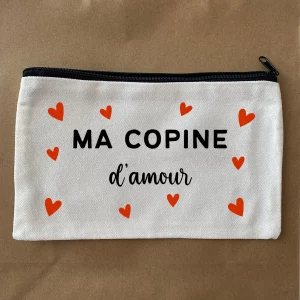 trousse personnalisée message