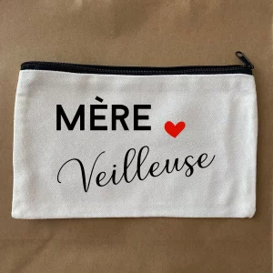 trousse personnalisée mère veilleuse message